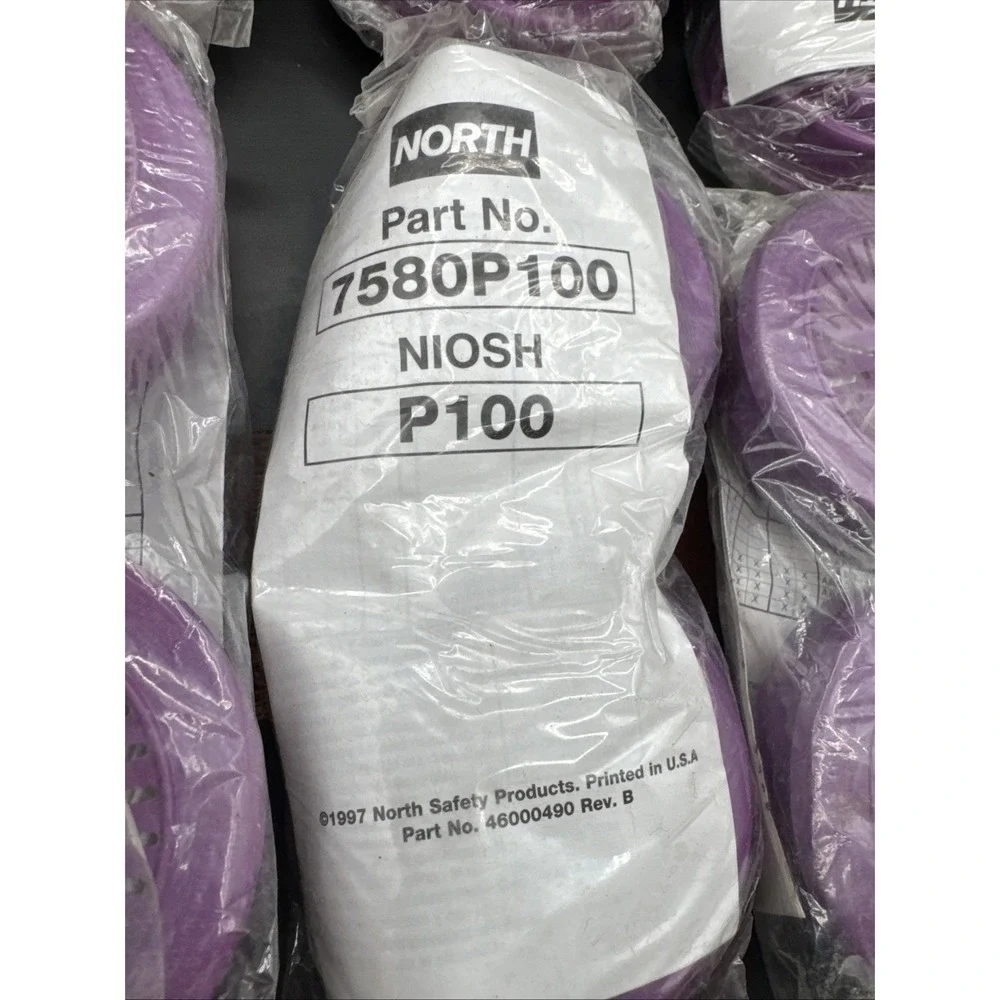 North Part 7580P100 Replacement Filter P100 Lot Of 12 NIP